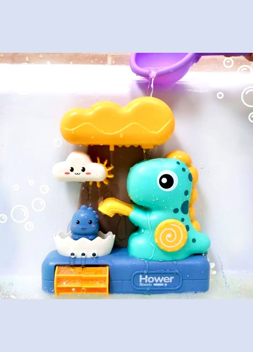 Гра для ванні водоспад 2018 Динозаврики Fun Game (327216535)