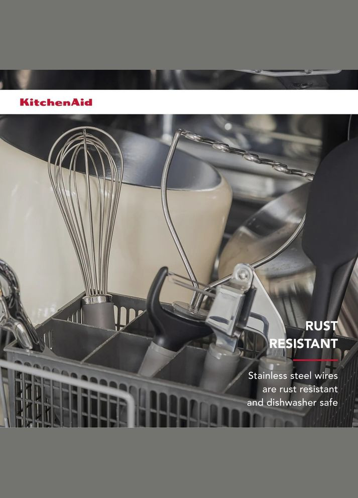 Картоплемянка Coreline 25,7 см серая KAS008OHCGG KitchenAid (322001246)