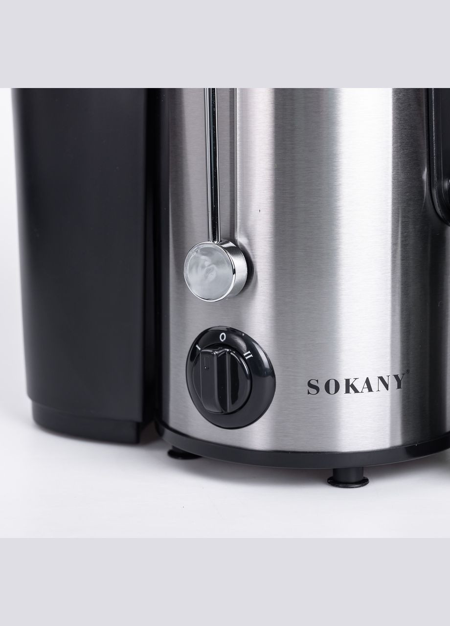 Соковыжималка шнековая электрическая 800 Вт Черная SK-4000 Sokany (322404252)