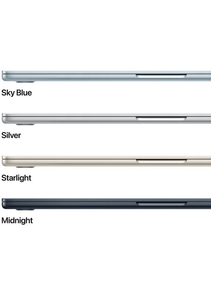 Ноутбук MacBook Air 15' M4 16/256GB Sky Blue (MC7A4UA/A) Apple (328920733)