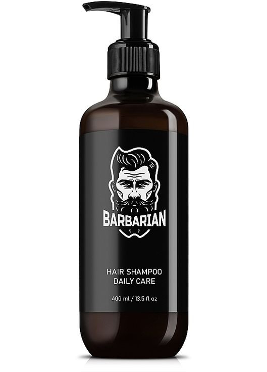 Шампунь для чоловіків щоденний “Daily Care” Hair Shampoo Daily Care 400ml (1353902-17185170) Barbarian (368869285)