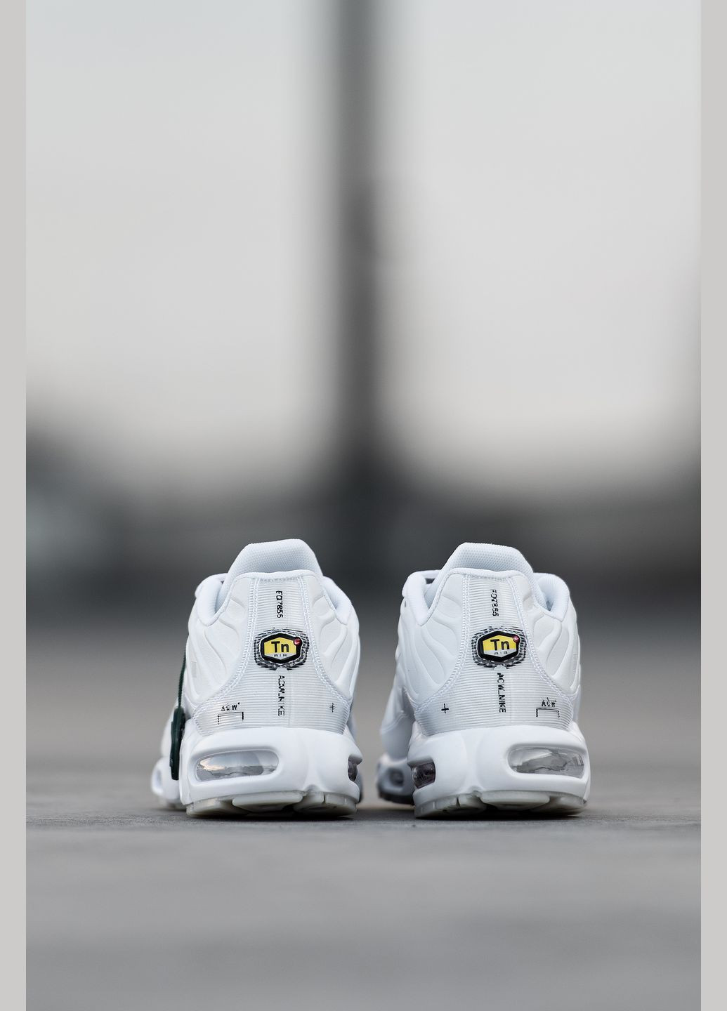 Білі Осінні кросівки чоловічі Nike Air Max TN Plus