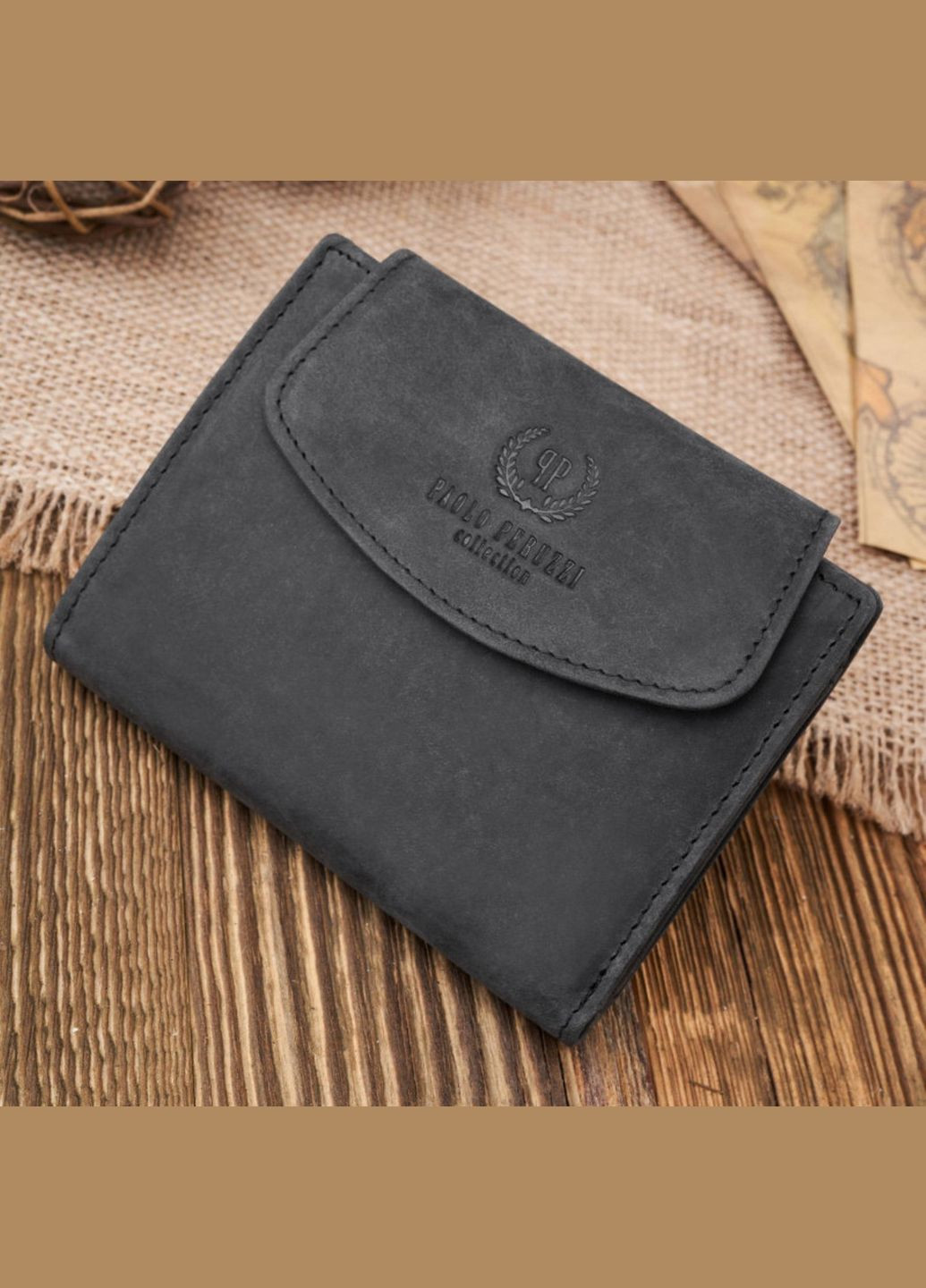 Жіночий шкіряний гаманець Paolo Peruzzi (322111358)