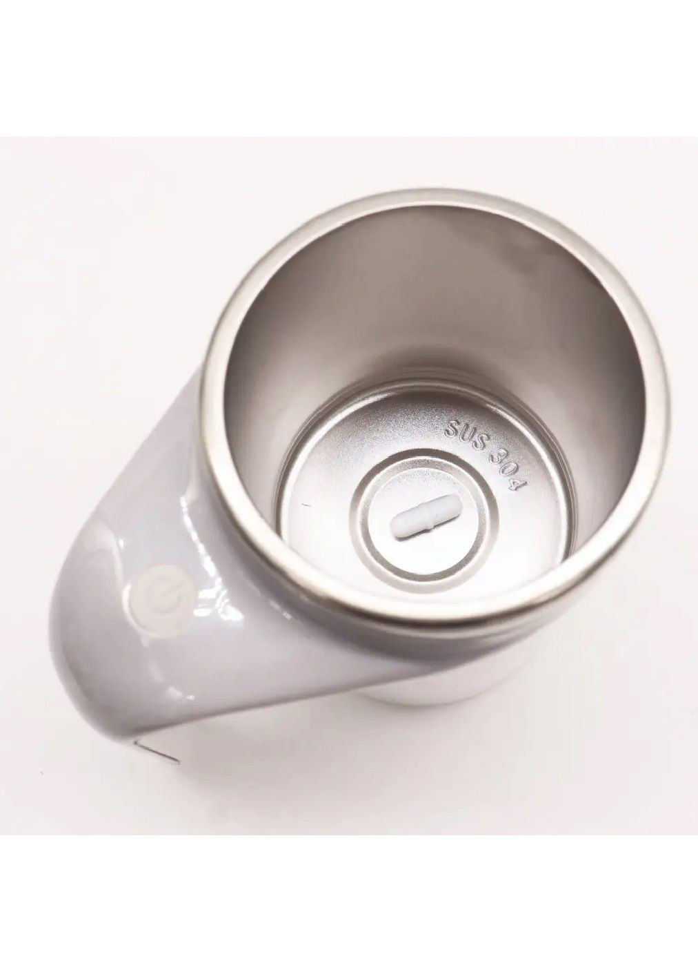 Автоматическая чашка кружка мешалка с крышкой от батареек для перемешивания чая кофе напитков 380 мл 13.5х9 см (480791-Prob) Unbranded (342616791)