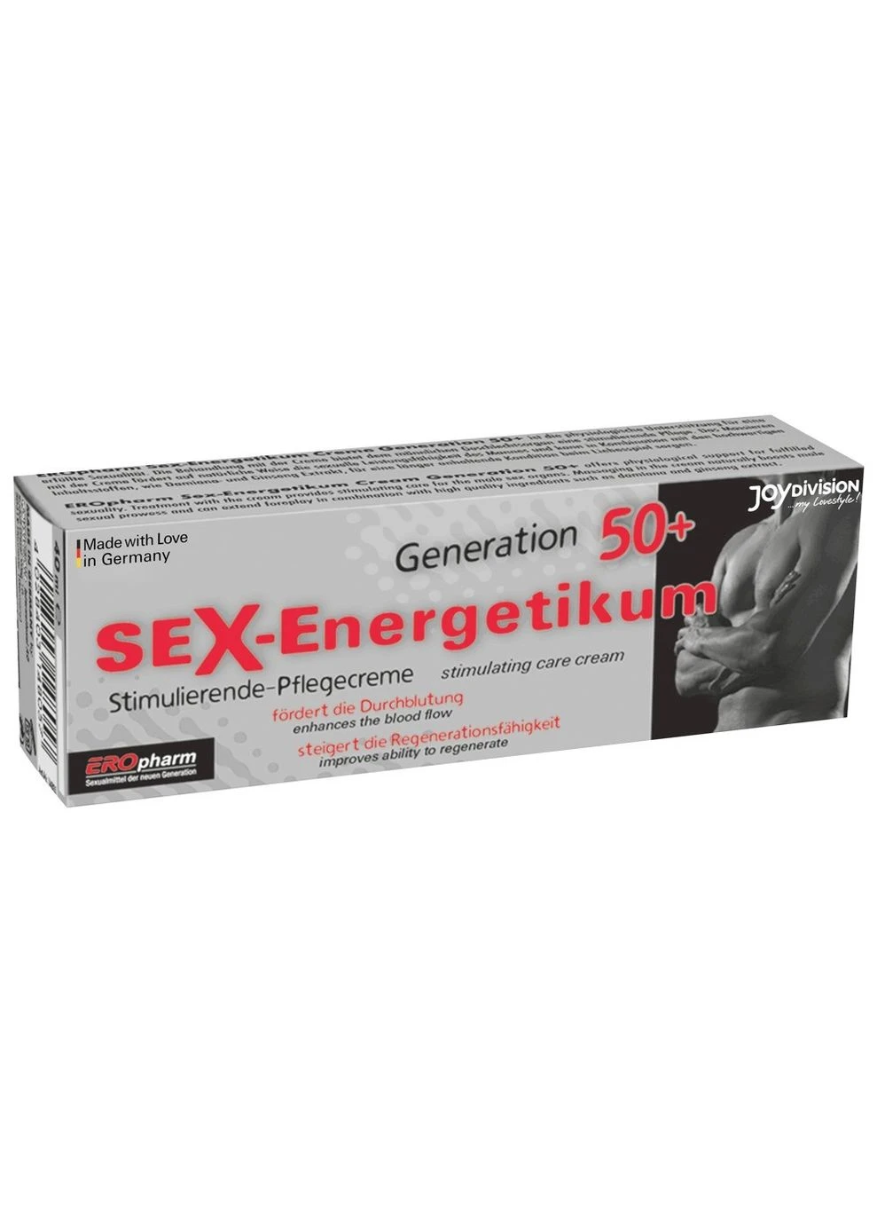 Ерекційний крем JOY Division Sex Energetic 50+ Sexenergy Cream, 40 мл No Brand (303895113)
