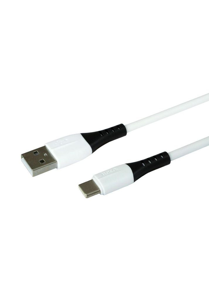 USB кабель Type-C для зарядки телефону / Провід шнур юсб тайп сі для швидкої зарядки та передачі даних Hoco (338603899)