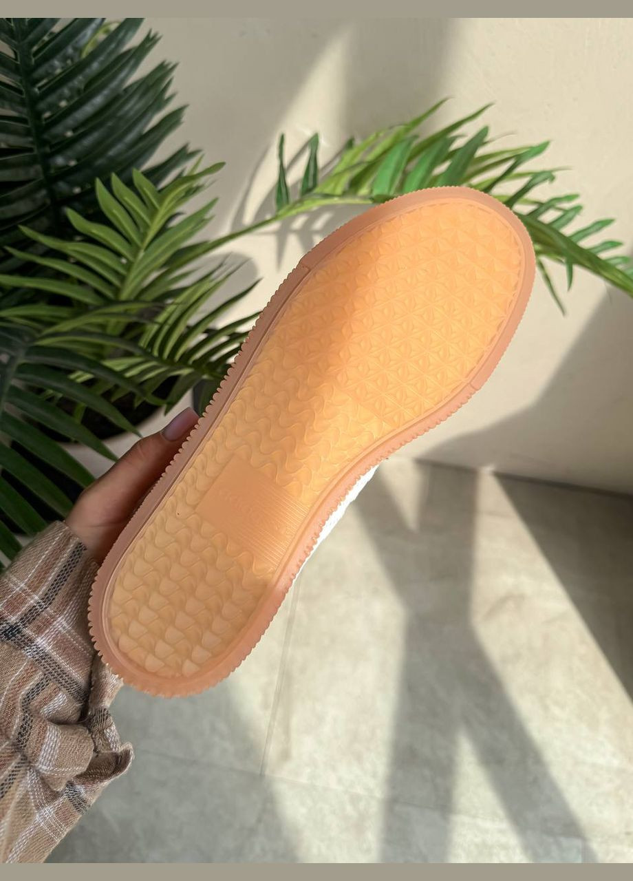 Кросівки жіночі Adidas Samba White Pink Gum | Адідас Самба білі No Brand білі демісезони (347223373)