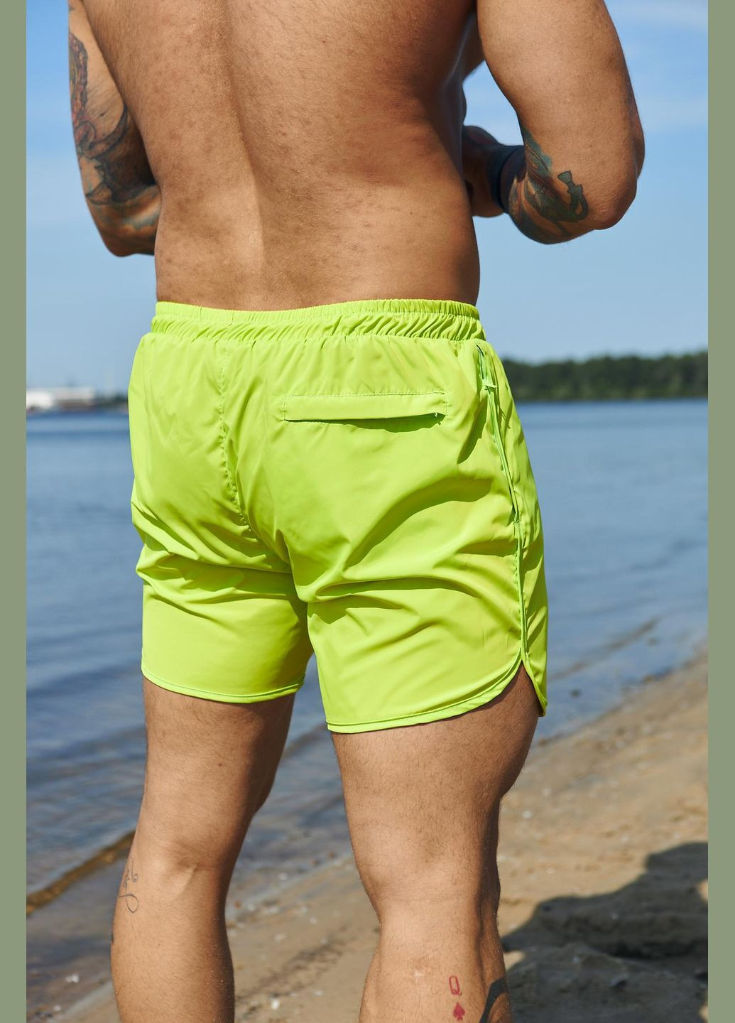 Шорти Пляжні зі змійкою Міцна Легка Тканина Високої Якості No Brand (330457626)