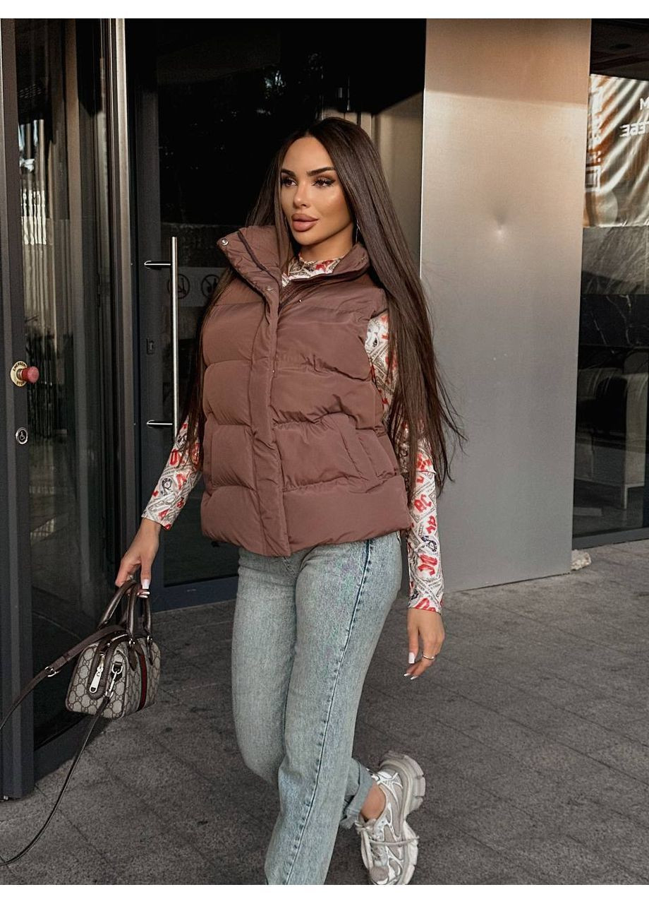 Жилетка женская однотонная Style Point (363853487)