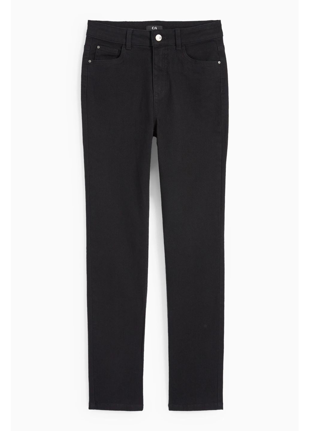 Джинсы slim fit с завышеной талией C&A - (362065220)