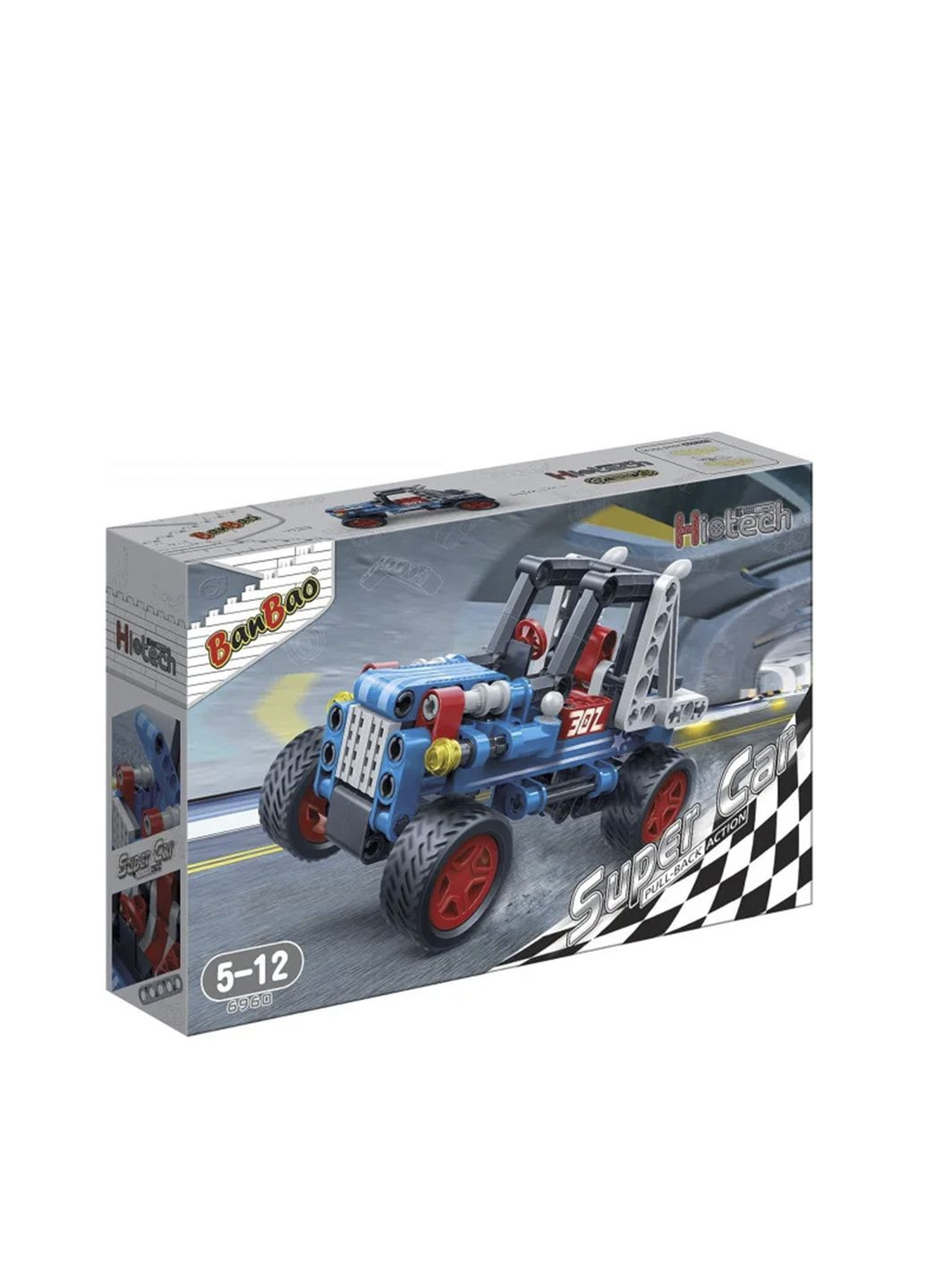 Конструктор "Супер автомобиль" - Трактор цвет разноцветный CB-00275348 Banbao (325813760)