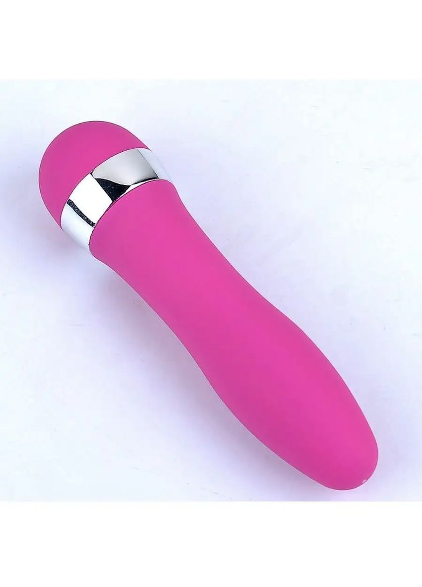Мини-вибратор для стимуляции точки G и клитора, розовый, водонепроницаемый, 10,9 см No Brand (315725433)
