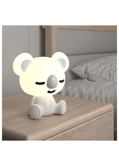 Ночник Светильник LED с аккумулятором Koala, (K24-491-2-1) Kite Світильник LED з акумулятором Koala, білий (367829975)