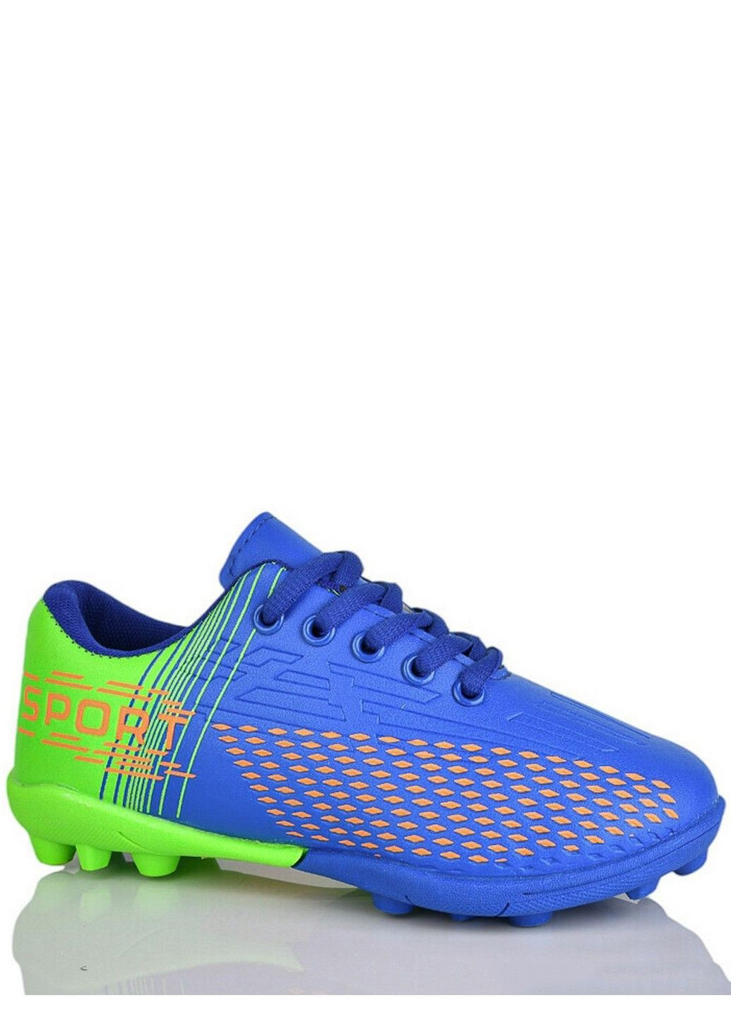 Синие шипованные бутсы cn05-1 Caroc