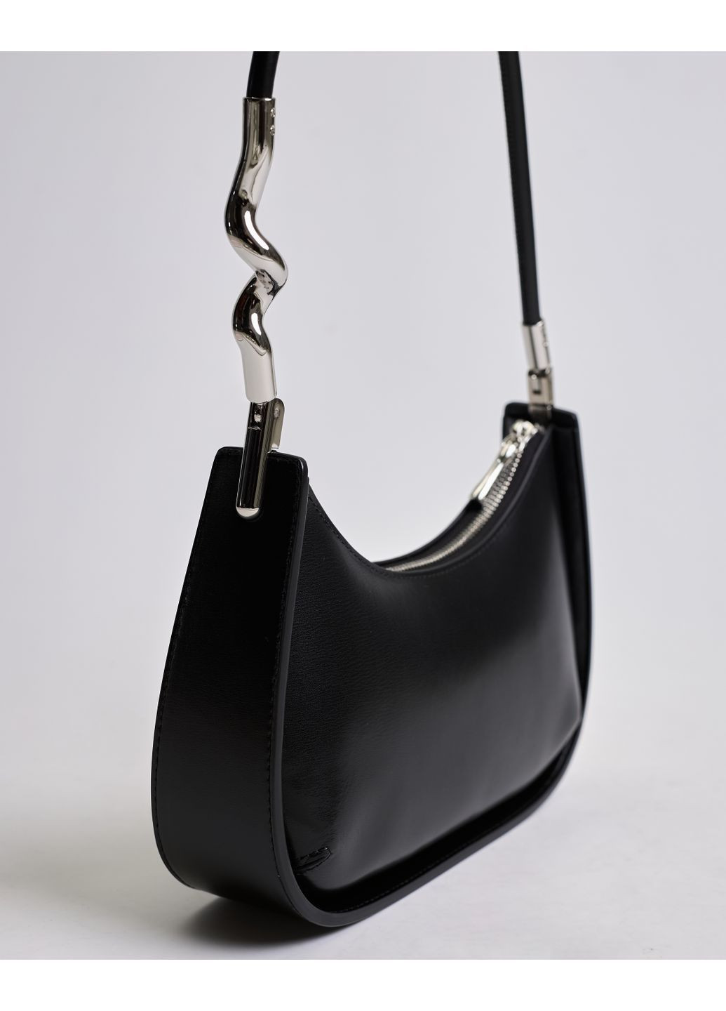 Сумка жіноча чорна шкіра Lonza (371763326)