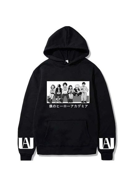 Худі, чорна аніме для підлітка хлопчика 2765868869 розмір см Thrasher (365758972)