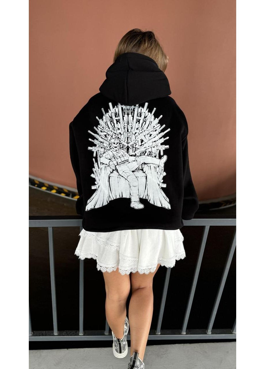 Худые милитари без флиса, унисекс, цвет черный, размеры XXL No Brand (370217951)