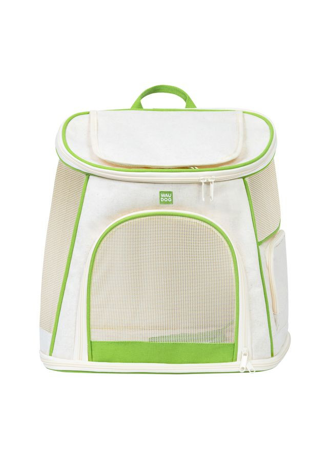 Рюкзак-переноска для кішок та дрібних порід собак Relax Eco, 40x40x26 см, до 8 кг WAUDOG (339703189)