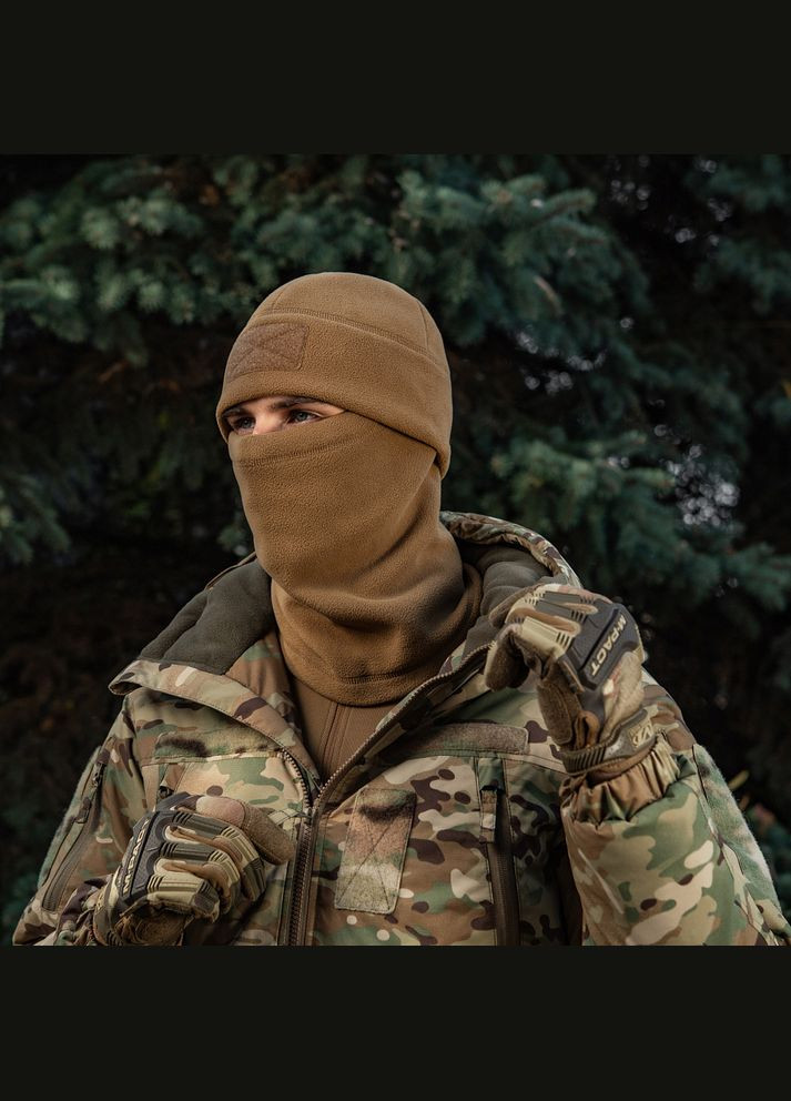 Шарф-труба Elite короткая с затяжкой флис (320г/м2) Coyote Brown M-TAC (315339342)