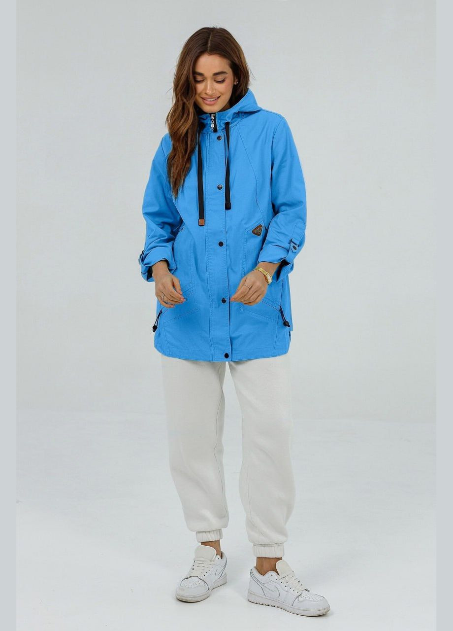 Голубая демисезонная куртка Lora