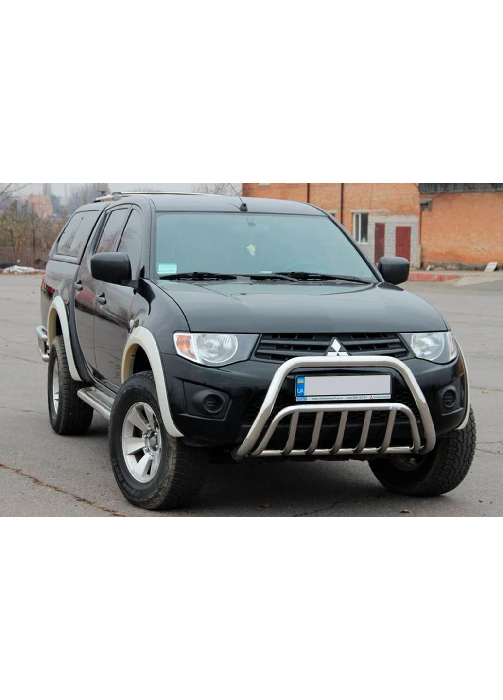 Кенгурятник (нерж.) для Mitsubishi L200 2006-2015 рр CAN (389057260)