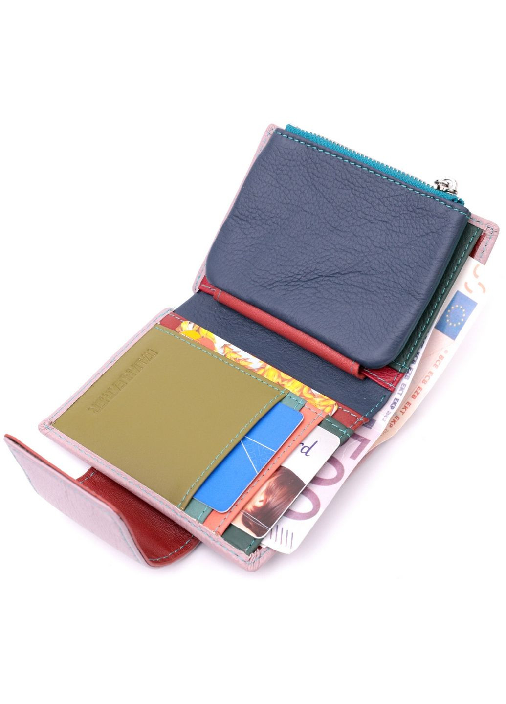 Жіночий шкіряний гаманець st leather (288186843)