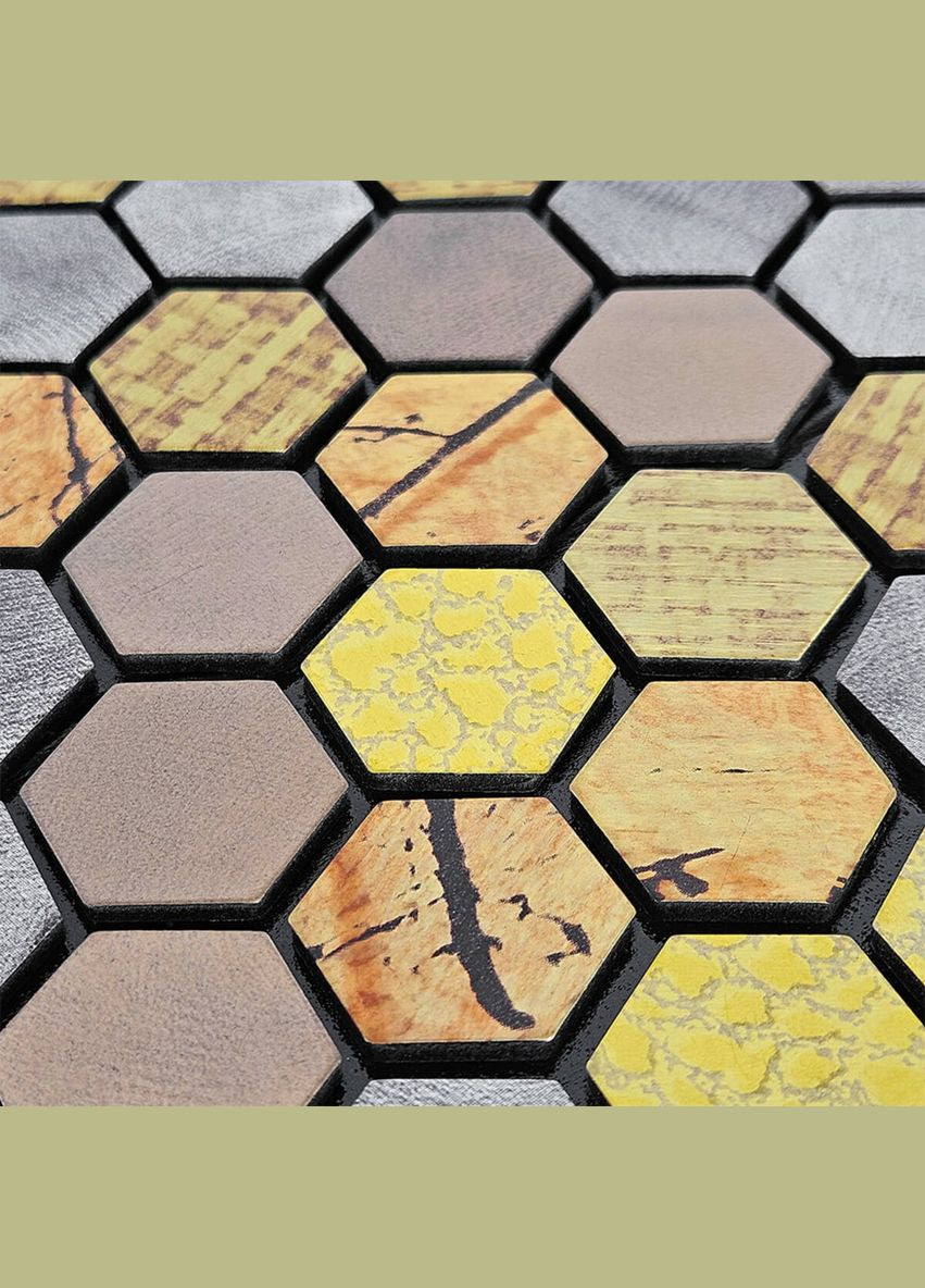 Самоклеящаяся алюминиевая плитка 300х300х3мм SW-00001931 No Brand (316051098)