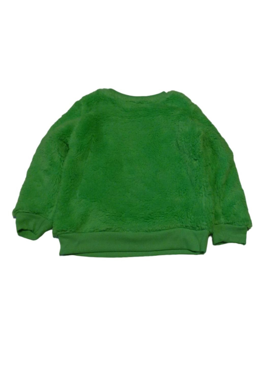 Зеленая всесезон пижама утепленная (свитшот+штаны) George