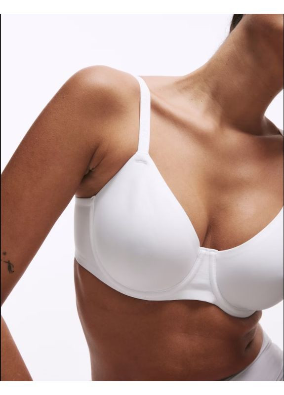 Белый бюстгальтер Marks & Spencer с косточками полиамид, эластан