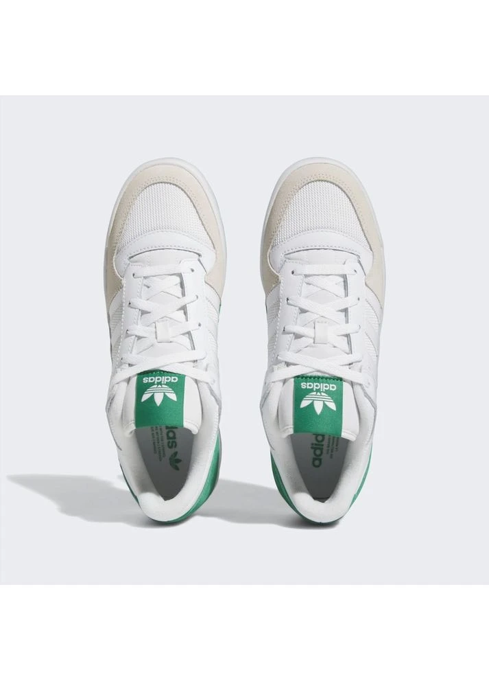 Білі кросівки forum low classic shoes white fz6262 демісезон adidas