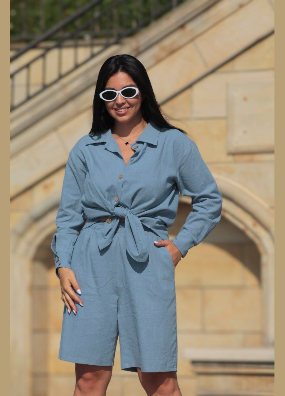 Женский льняной костюм Idiali (329890609)