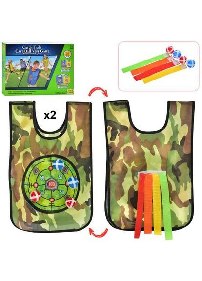 Игра дартс, на липучке, жилет-мишень 2 шт. Home (303259671)