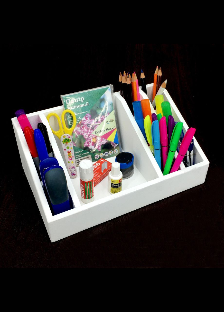 Настольный органайзер из дерева Дирфилд зефир (КНЦ-007120) No Brand (328228443)