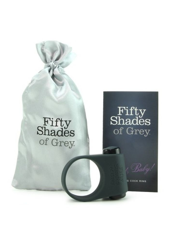 Эрекционное виброкольцо "Почувствуй это, детка" Fifty Shades of Grey (331168583)