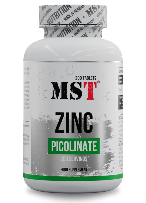 Цинк Пиколинат Zinc picolinate 200 таб MST (351864117)