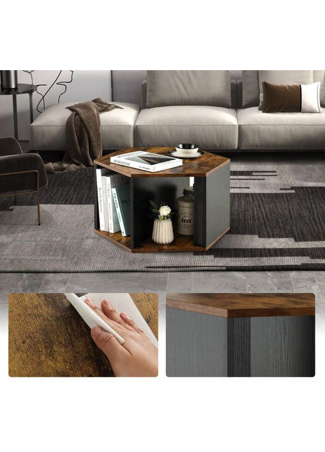 Комплект журнальних столиків Neka шестикутний Costway (361952216)