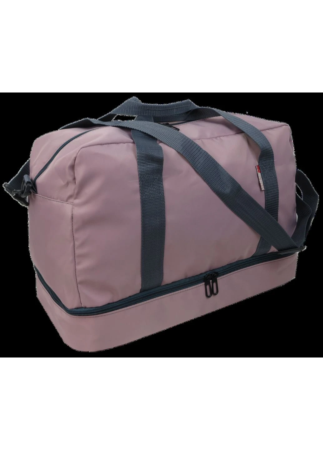 Дорожня сумка з відділом для взуття 40L пудровий Wallaby (389842623)