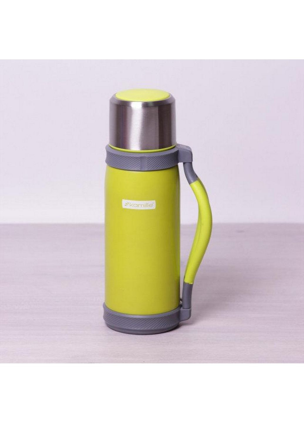 Термос с ремешком и ручкой 1200 мл Kamille (289461917)