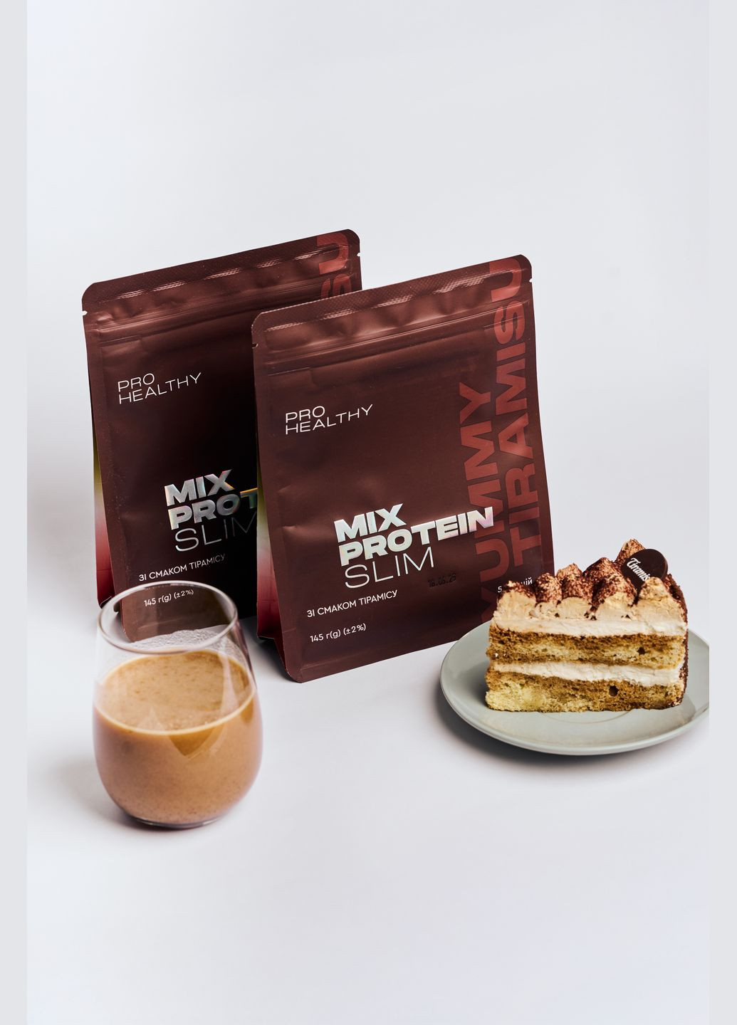 Низкокалорийный питательный коктейль со вкусом тирамиса для интенсивного снижения веса Mix Protein slim от CHOICE (339869836)