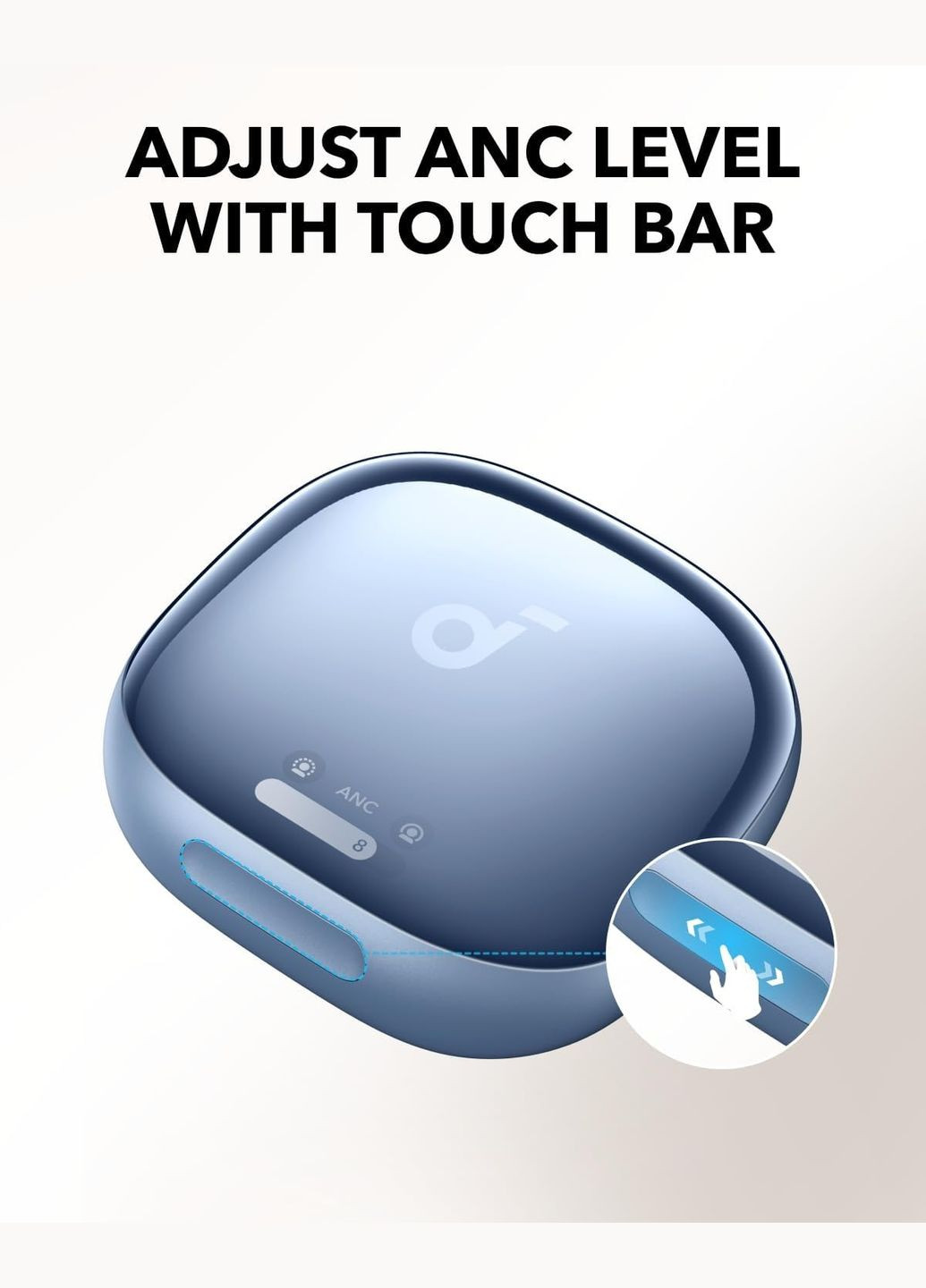 Bluetooth-гарнитура SoundCore Liberty 4 Pro Blue Matte (A3954G31) Anker (336958863)