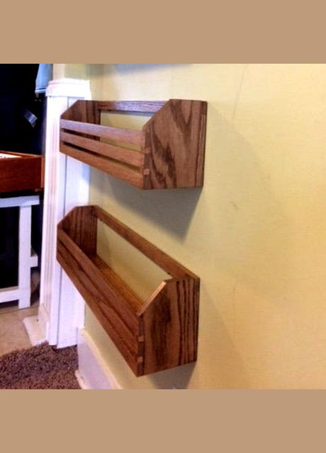 Настінна книжкова полиця з дерева Атлас 80 капучино (КПГ-800709) No Brand (328076186)