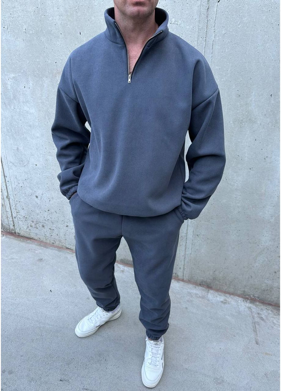 Чоловічий утеплений повсякдений костюм щільна Зносостійка тканина No Brand (361230076)