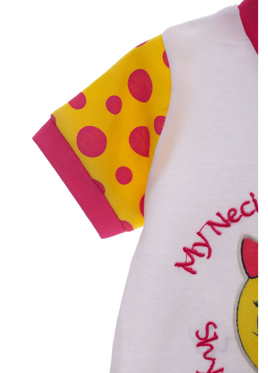 Песочник для девочки трикотажный смайлик желтый 62 см (37794) BABYKROHA (297199715)