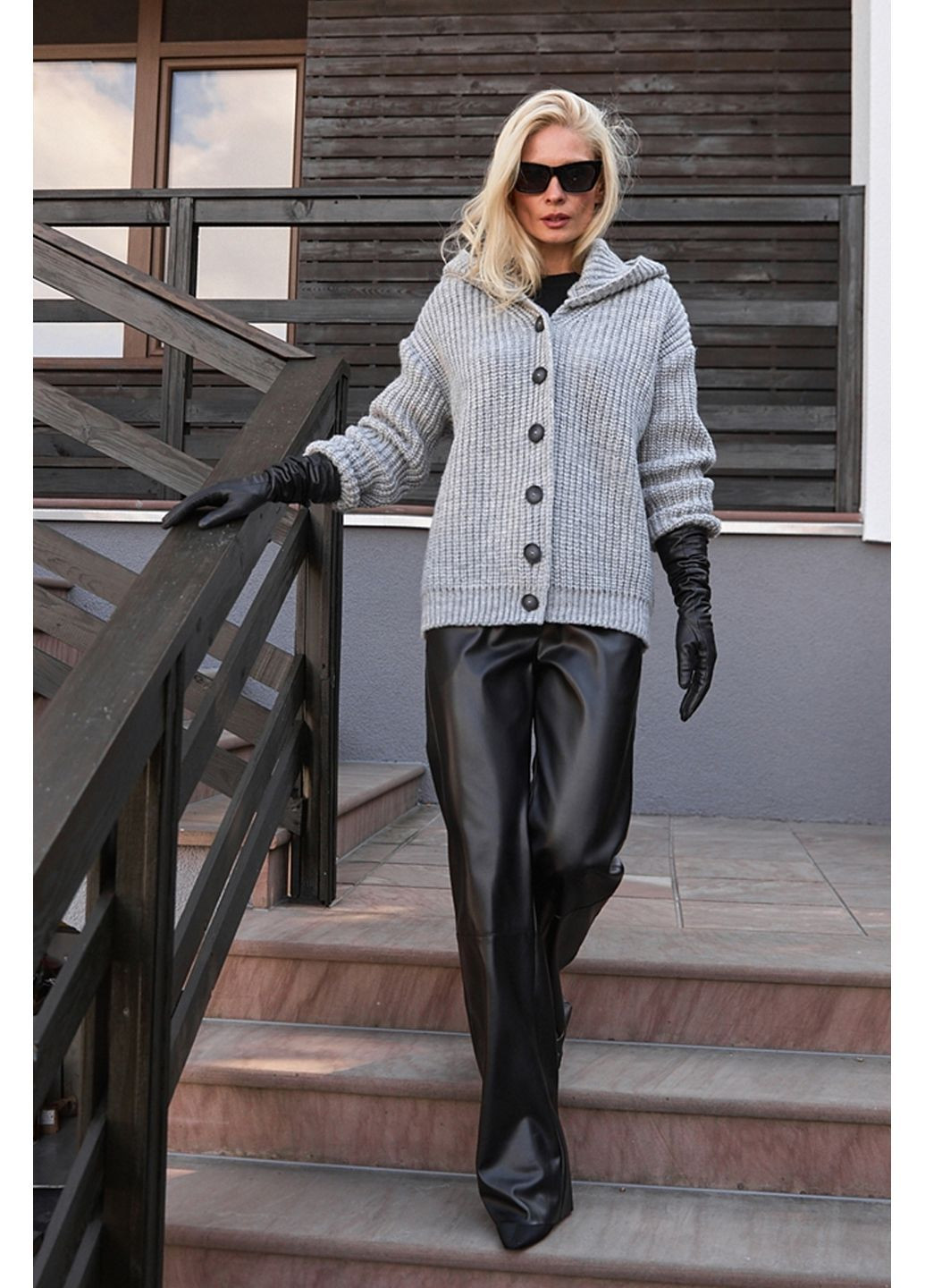 Штани з екошкіри 3076 Triko Bakh (368830069)