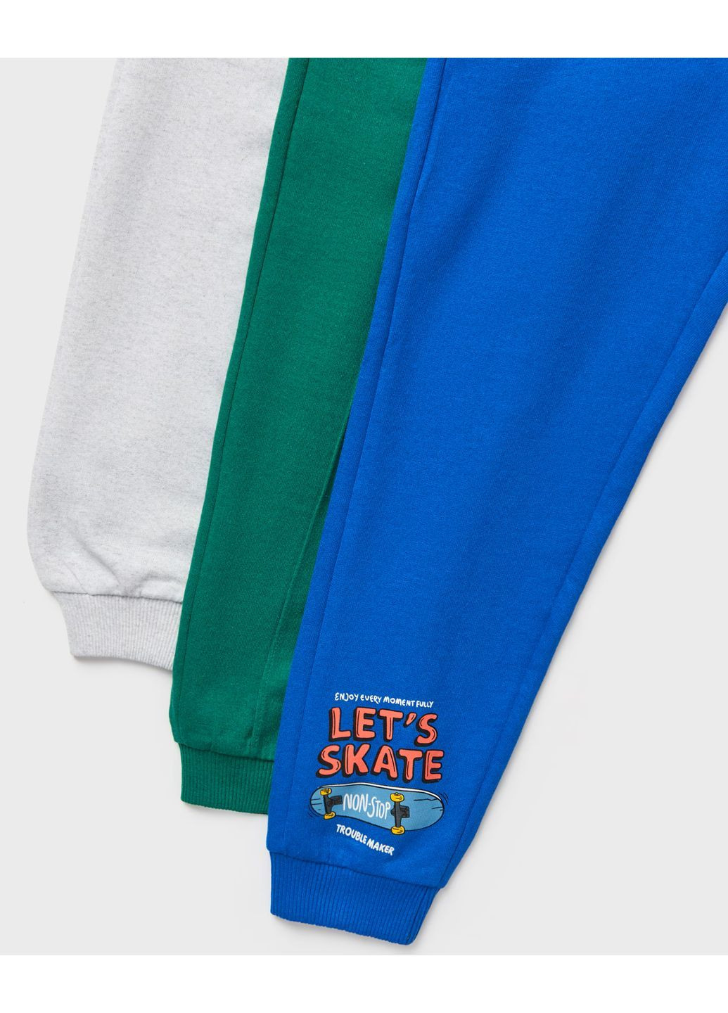 Комбинированные спортивные, повседневный демисезонные брюки джоггеры Sinsay