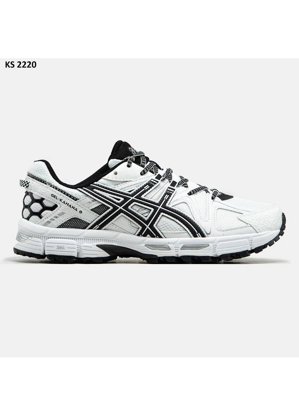 Білі Осінні кросівки чоловічі asics gel-kahana 8 white асікс гель кахано No Brand