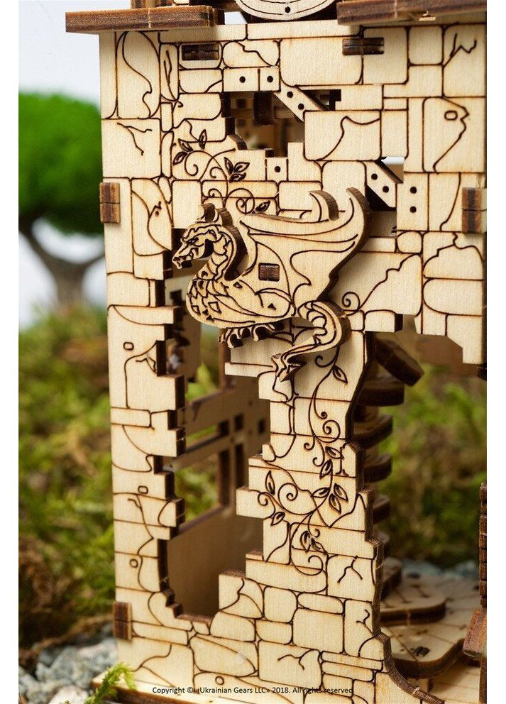 Механічний 3D пазл Вежа-Аркбалліста (70048) UGEARS (364115635)