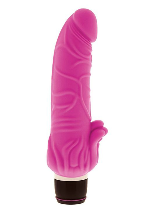 Вібромасажер класичний із стимулятором клітора DreamToys VIBES OF LOVE рожевий Dream Toys (302496264)