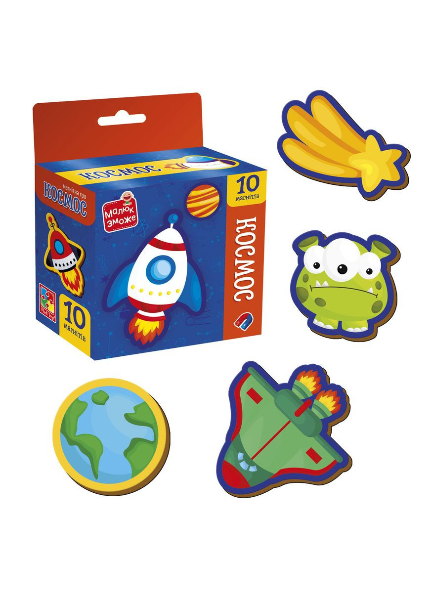 Игра развивающая набор магнитов "Космос" (VT3106-34) Vladi toys (364310046)