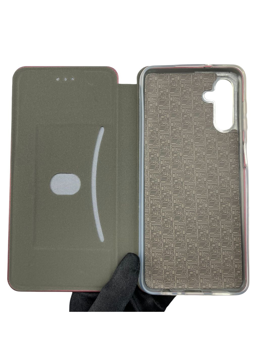 Чохол-книжка для Galaxy A04s SM-A047F з підставкою на самсунг а04с бордова gd1 Samsung (366018889)